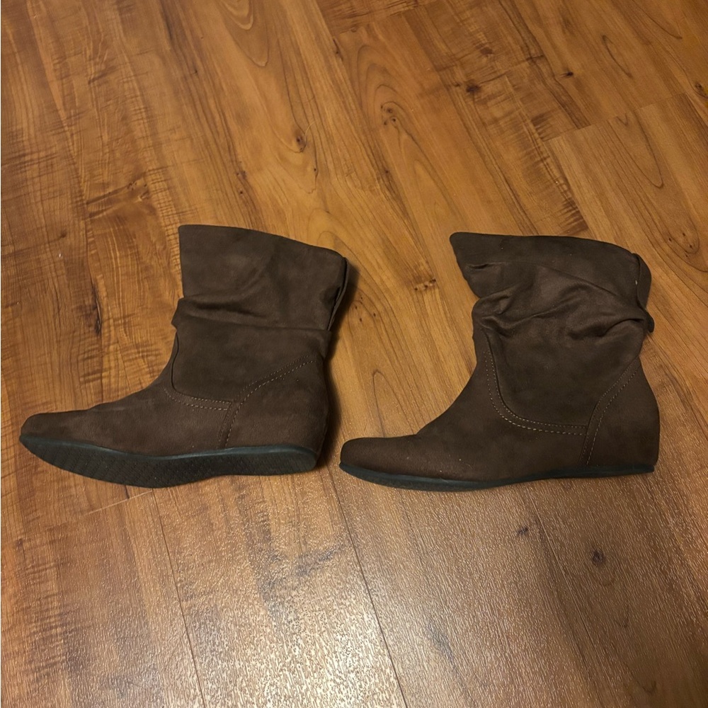 Xappeal Dark Brown Ankle Booties